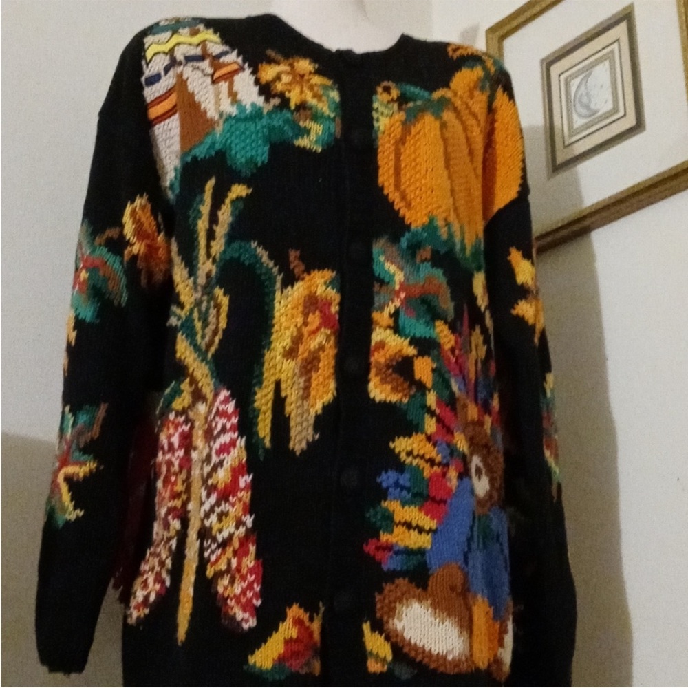 1990's The Eagles Eye Womens Kitschy Cheesy Ugly Halloween Sweater